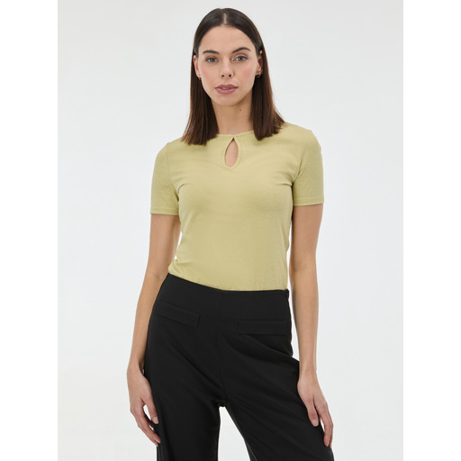 Yellow women's short-sleeve T-shirt ORSAY