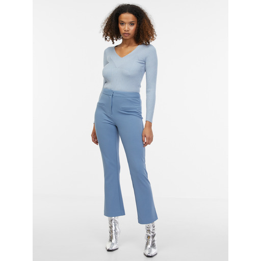 Blue women's trousers ORSAY