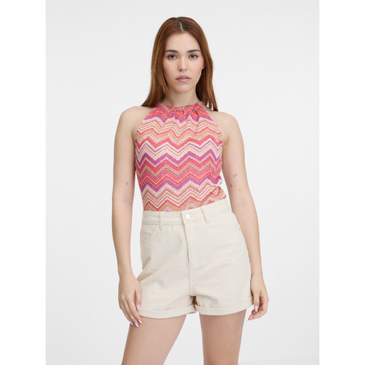 Pink women's vest top ORSAY