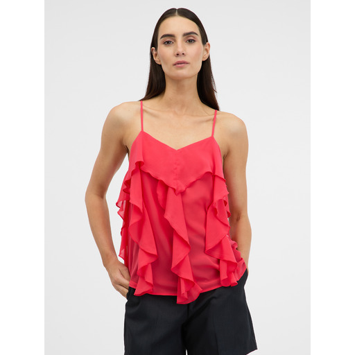 Red women's top ORSAY