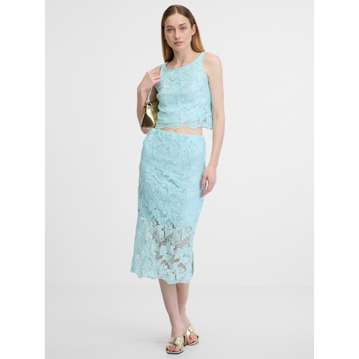 Light blue women's skirt ORSAY