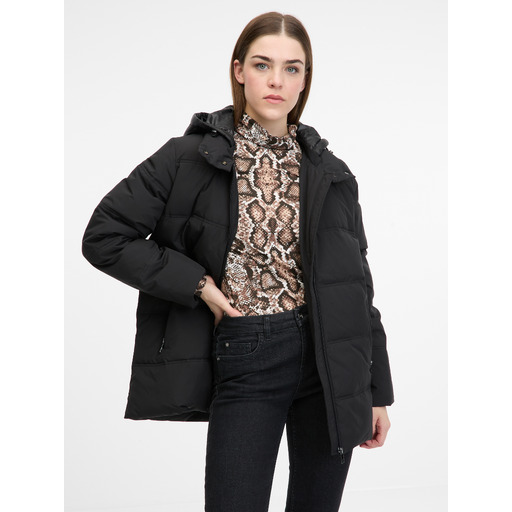Black women's winter jacket ORSAY
