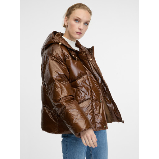 Brown women's winter jacket ORSAY