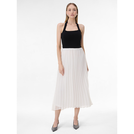 Cream women's midi skirt ORSAY