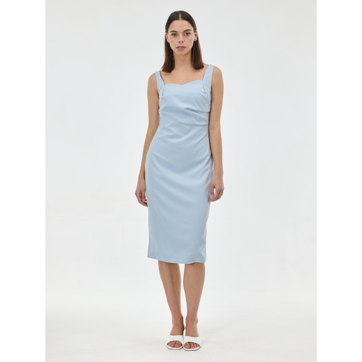 Light blue women's midi dress ORSAY