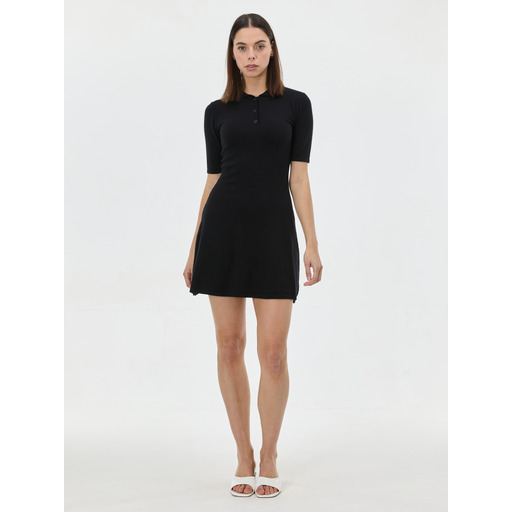 Black women's knitted dress ORSAY