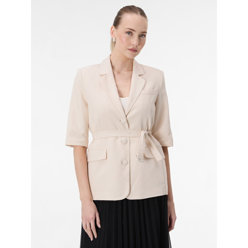 Cream women's short-sleeve blazer ORSAY