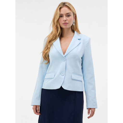 Light blue women's long-sleeve blazer ORSAY