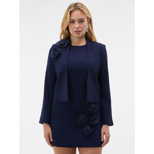 Dark blue women's long-sleeve blazer ORSAY