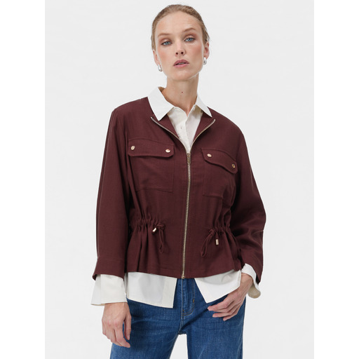 Dark brown women's lightweight jacket ORSAY