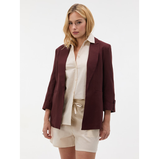 Dark brown women's blazer ORSAY