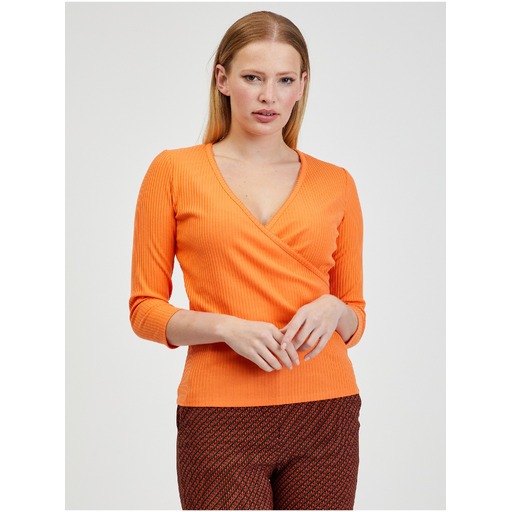 Orange women's T-shirt ORSAY