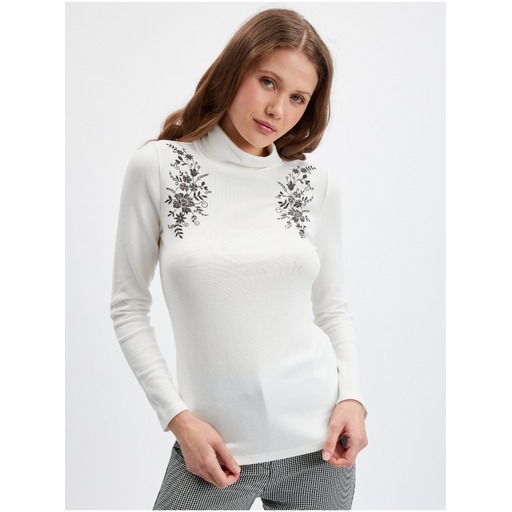 White women's turtleneck ORSAY