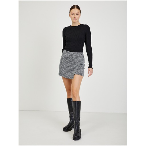 Black women's patterned skirt/shorts ORSAY
