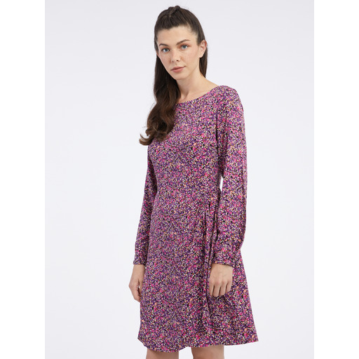 Pink-purple women's patterned dress ORSAY