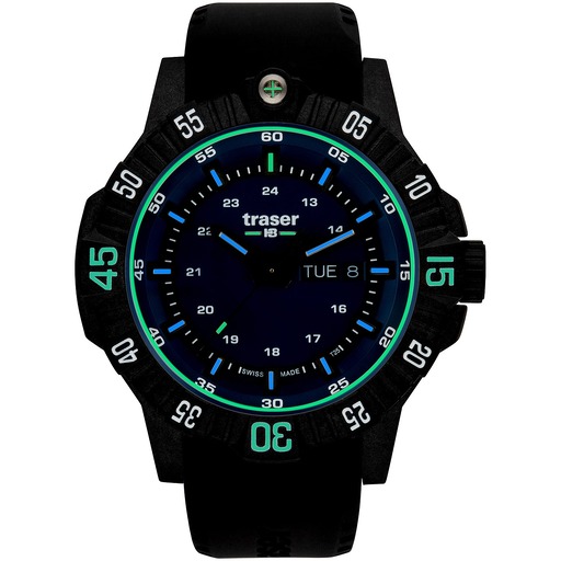 Hodinky Traser H3 110725 P99 Q Tactical Blue 46mm 20ATM