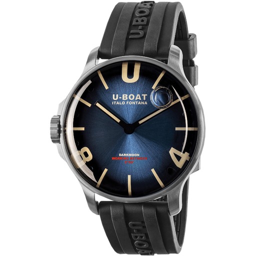 Hodinky U-Boat 8704/E Darkmoon Blue SS Soleil Capsoil 44mm 5ATM