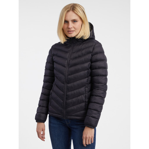 Black women's quilted jacket ORSAY