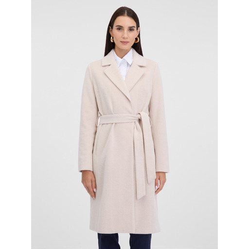Cream women's coat ORSAY