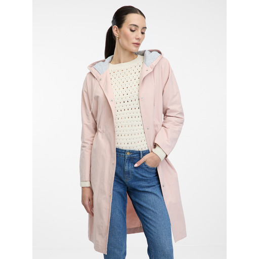 Light pink women's parka ORSAY