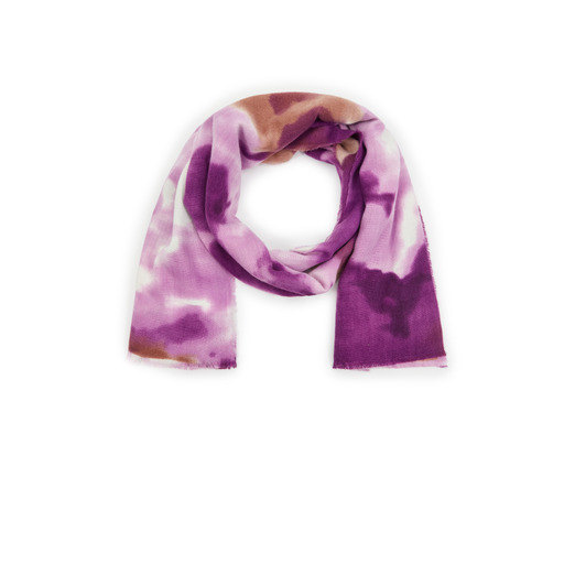 Purple women's patterned neck scarf ORSAY