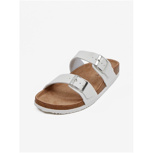 White women's slippers ORSAY