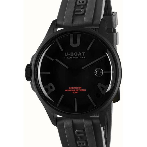 Hodinky U-Boat 9545 Darkmoon Black PVD Capsoil 40mm 5ATM