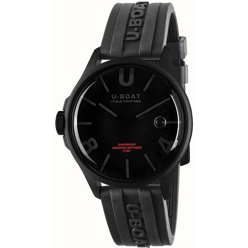 Hodinky U-Boat 9545 Darkmoon Black PVD Capsoil 40mm 5ATM