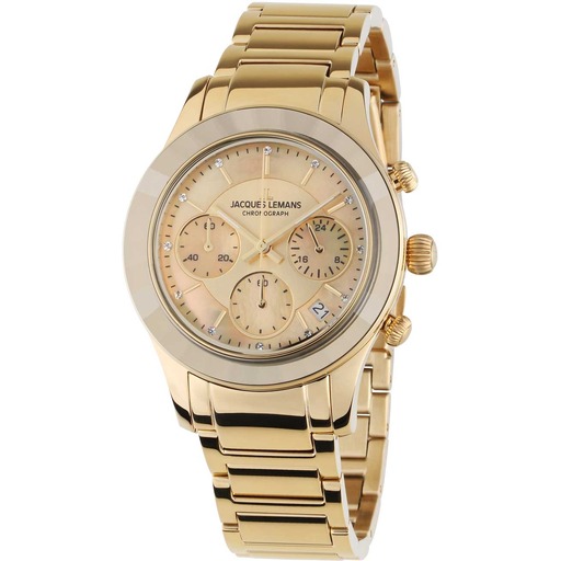 Hodinky Jacques Lemans 1-2151H Venice Chronograph 38mm 5ATM