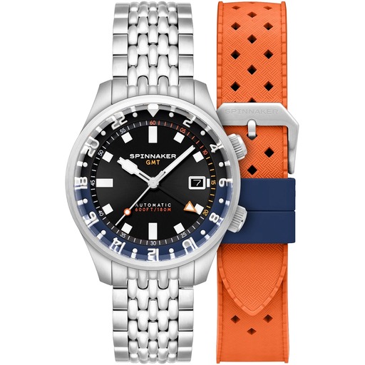 Hodinky Spinnaker SP-5121-66 Bradner GMT Automatic 42mm 18ATM
