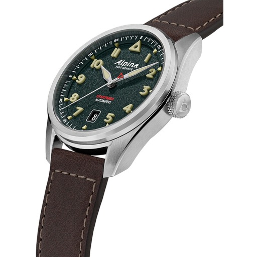 Hodinky Alpina AL-525KW4S36 Startimer Pilot Automatic 40mm 10ATM