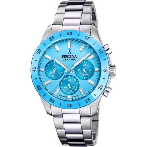 Hodinky Festina F20693/3 Ceramic Chronograph 39mm 10ATM