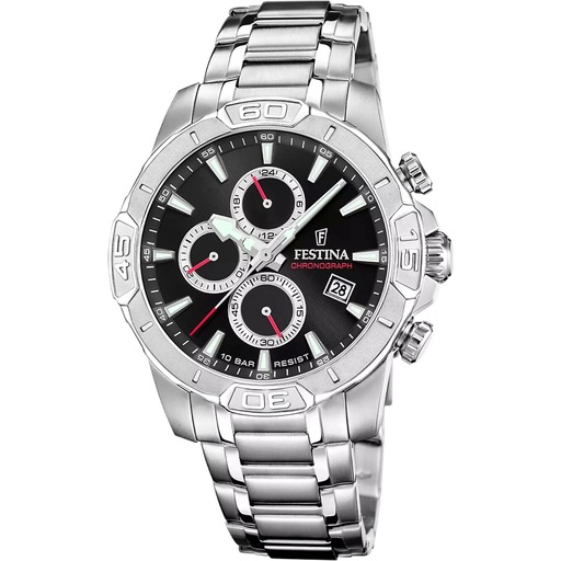 Hodinky Festina F20704/6 Timeless Chronograph 45mm 10ATM