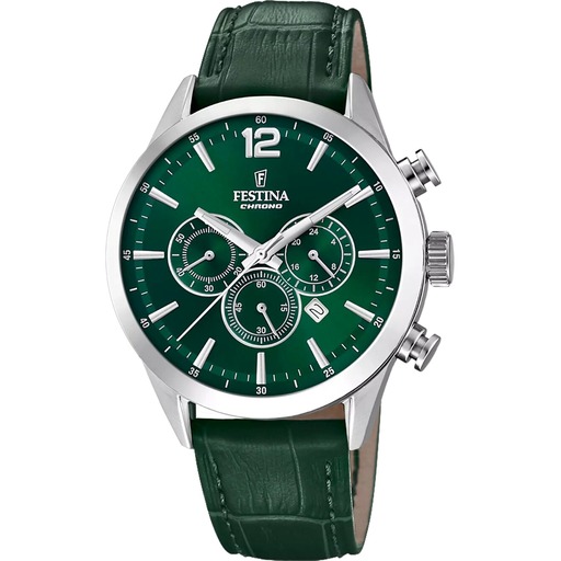 Hodinky Festina F20542/7 Timeless Chronograph 44mm 5ATM