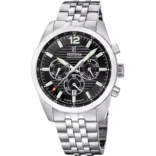 Hodinky Festina F20742/3 Timeless Chronograph 44mm 10ATM