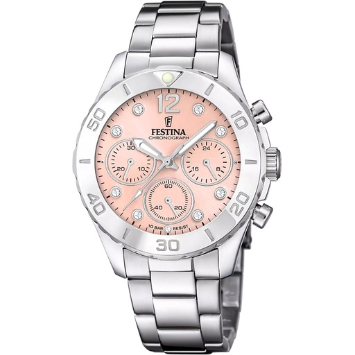 Hodinky Festina F20603/7 Boyfriend Chronograph 39mm 10ATM