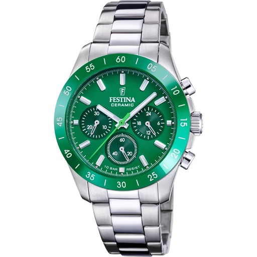Hodinky Festina F20693/5 Ceramic Chronograph 39mm 10ATM