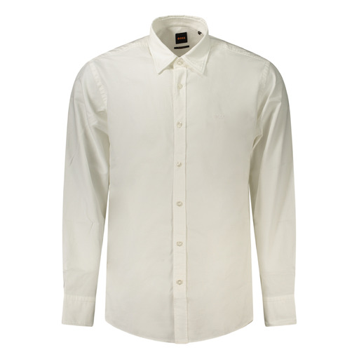 BOSS CAMICIA MANICHE LUNGHE UOMO BIANCO