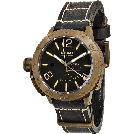Hodinky U-Boat 9008 Doppotiempo Automatic 46mm 10 ATM