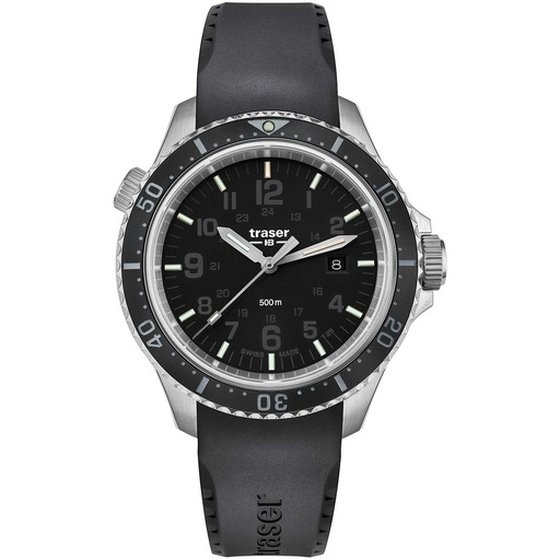 Hodinky Traser H3 109377 P67 T25 SuperSub black 46 mm diver 50ATM