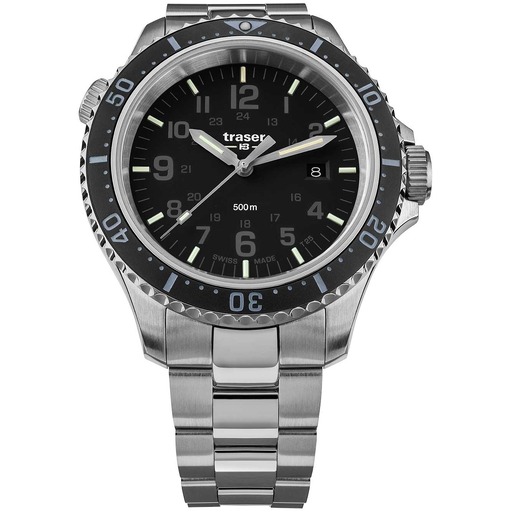 Hodinky Traser H3 109378 P67 T25 SuperSub black 46 mm diver 50ATM