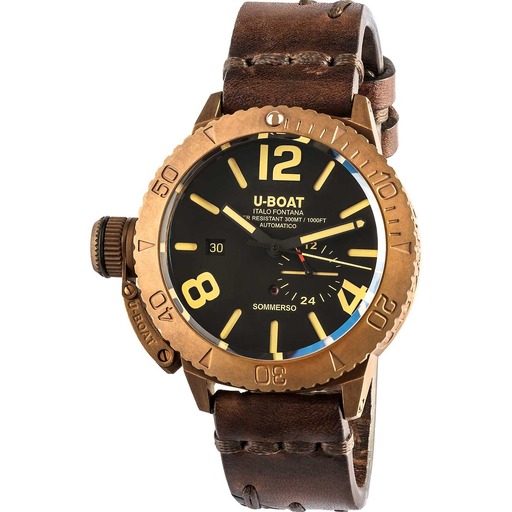 Hodinky U-Boat 8486 Sommerso bronze Automatic 46mm 300M