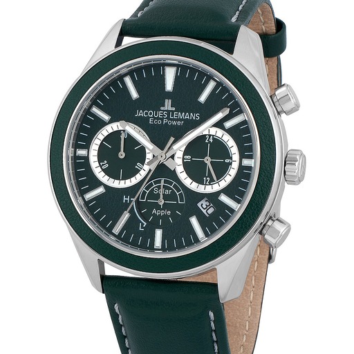 Hodinky Jacques Lemans 1-2115D Eco Power Apple Chronograph 44mm 10ATM