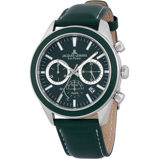 Hodinky Jacques Lemans 1-2115D Eco Power Apple Chronograph 44mm 10ATM