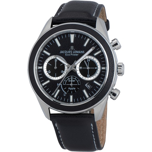 Hodinky Jacques Lemans 1-2115A Eco Power Apple Chronograph 44mm 10ATM