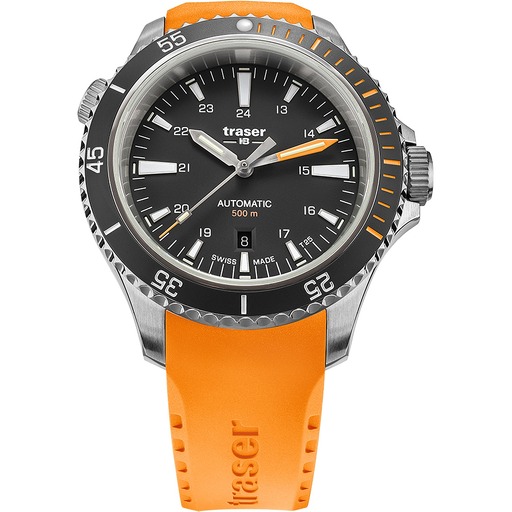 Hodinky Traser H3 110323 P67 Diver Automatic Black 46mm 50ATM