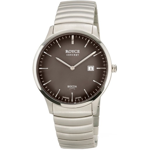 Hodinky Boccia 3645-04 Royce Titanium 40mm 3ATM