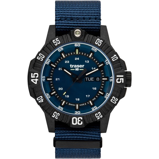 Hodinky Traser H3 110724 P99 Q Tactical Blue 46mm 20ATM