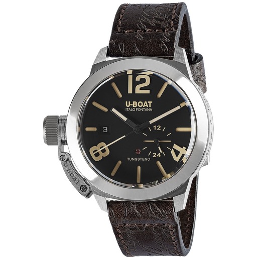 Hodinky U-Boat 8893 Classico Tungsteno Black Automatic 42mm 10ATM