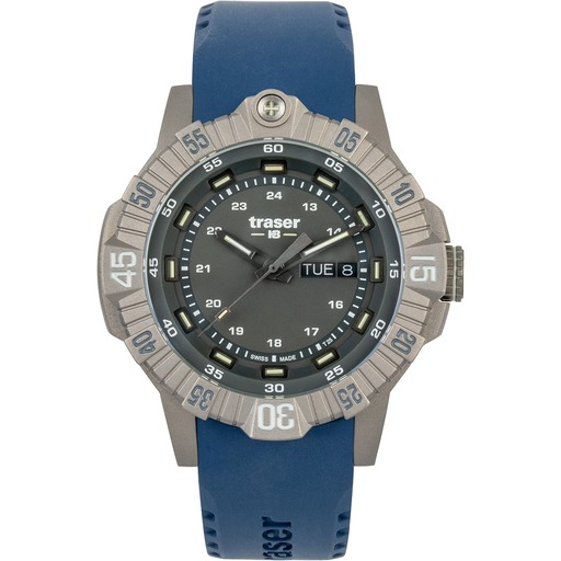 Hodinky Traser H3 110667 Tactical Grey Titan 46mm 20ATM